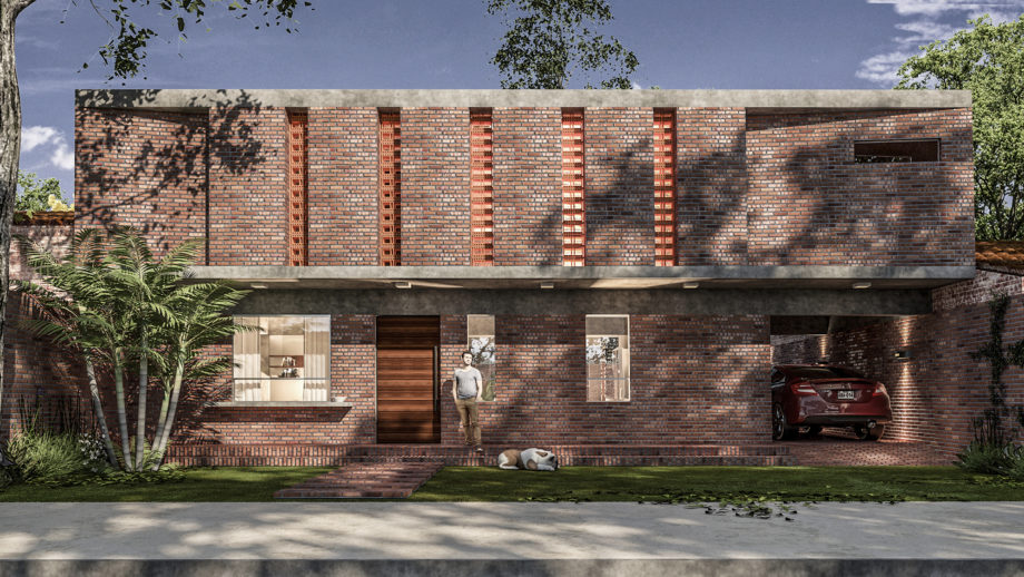 Casa Biblioteca en Luque | BIOCONS.com.py | Estudio de Arquitectura